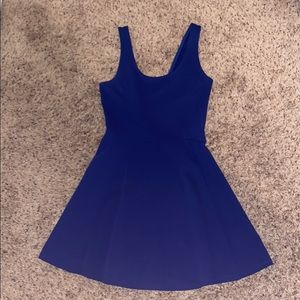 Navy blue dress